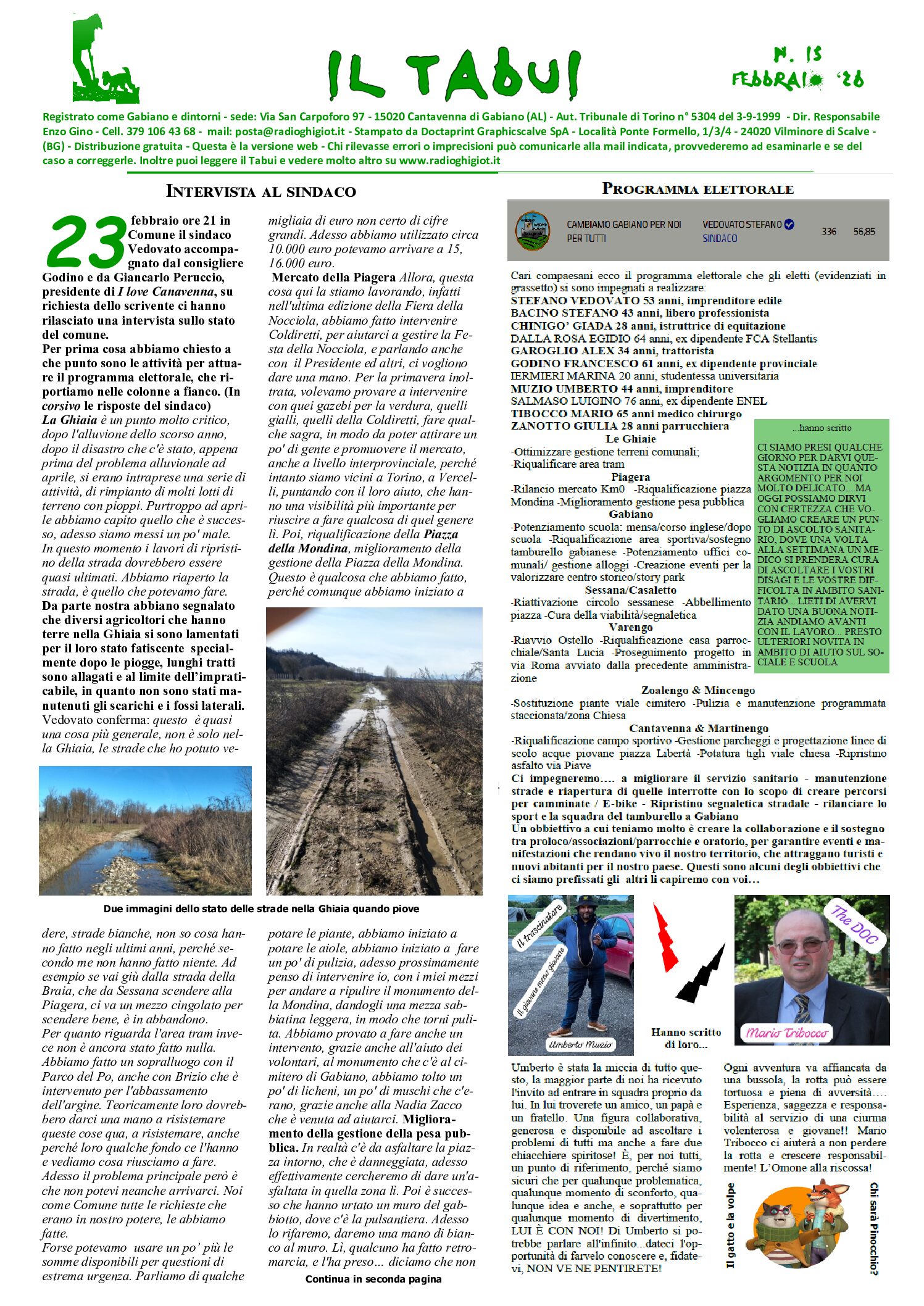 Copertina Il Tabui